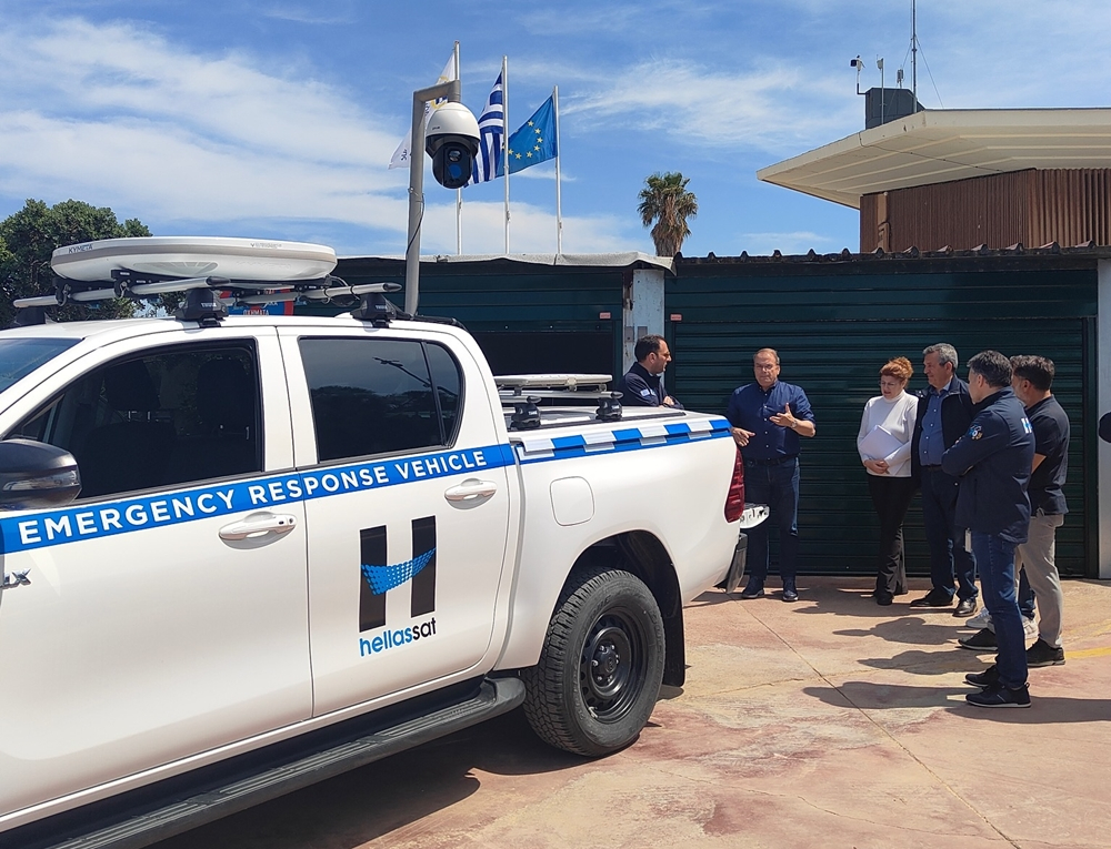 O Δήμος Βάρης Βούλας Βουλιαγμένης πρωτοπορεί στην Πολιτική Προστασία σε συνεργασία με τη Hellas Sat